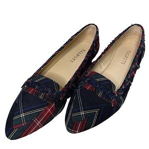 Talbots Plaid loafers